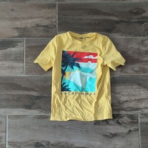 Old Navy Yellow Kids' Vacay Mode Graphic Tee